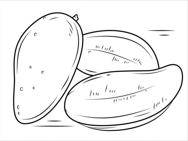 Hình tô màu rau củ quả cho bé tập tô (3)