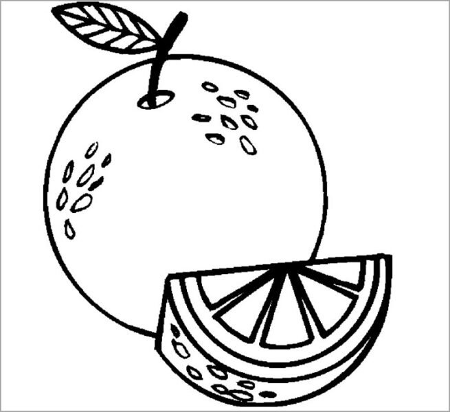 Hình tô màu rau củ quả cho bé tập tô (5)