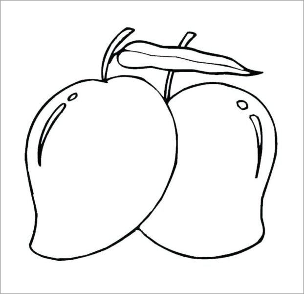 Hình tô màu rau củ quả cho bé tập tô (6)