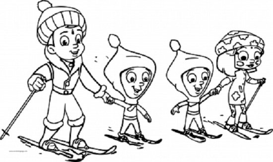 Hình vẽ chưa tô màu Boboiboy cho bé tập tô (1)