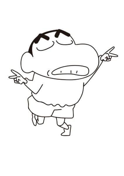 hinh-ve-chua-to-mau-shin-cau-be-but-chi-cho-be-tap-to-5-424x600-1 Tổng hợp các bức tranh tô màu cậu bé bút chì Shin