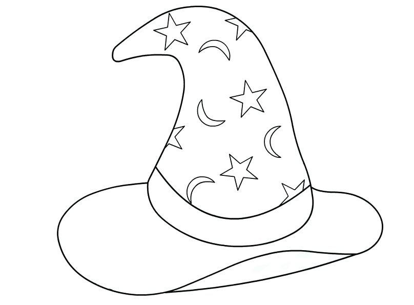 mau-tranh-to-mau-cai-mu-cho-be-tap-to-5 Mẫu tranh tô màu cái mũ cho bé tập tô (5)