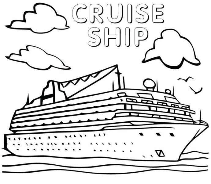 Tổng hợp các bức tranh tô màu tàu thuỷ đẹp nhất