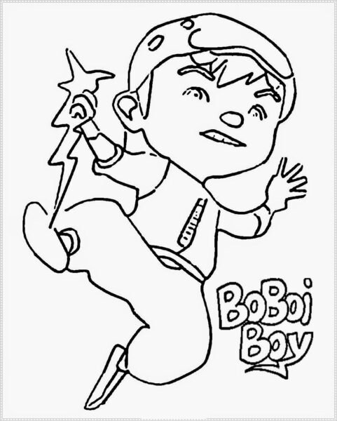 tổng hợp các bức tranh tô màu boboiboy