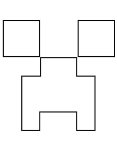 Những tranh tô màu minecraft đẹp nhất cho bé tập tô (1)