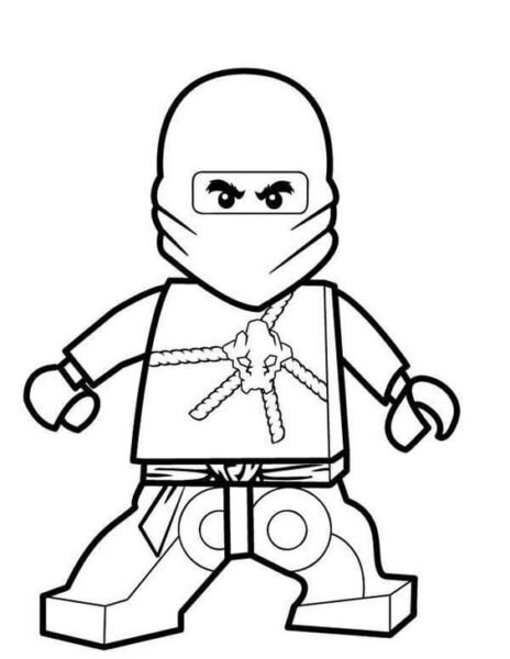 Những tranh tô màu Ninjago ngầu nhất cho bé tập tô (3)