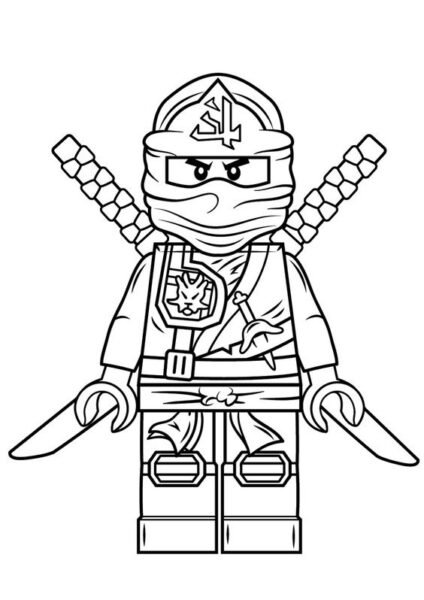Tô màu Ninjago Kai