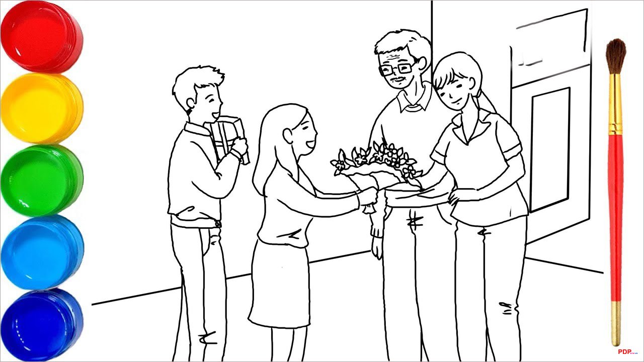 tranh to mau 20 11 dep nhat