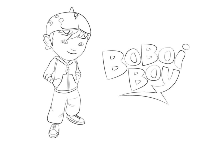 tổng hợp các bức tranh tô màu boboiboy