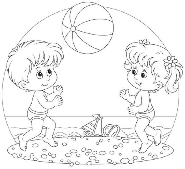 Tranh tô màu cho bé