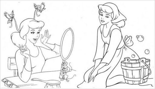 Tranh tô màu cho bé gái 8 tuổi