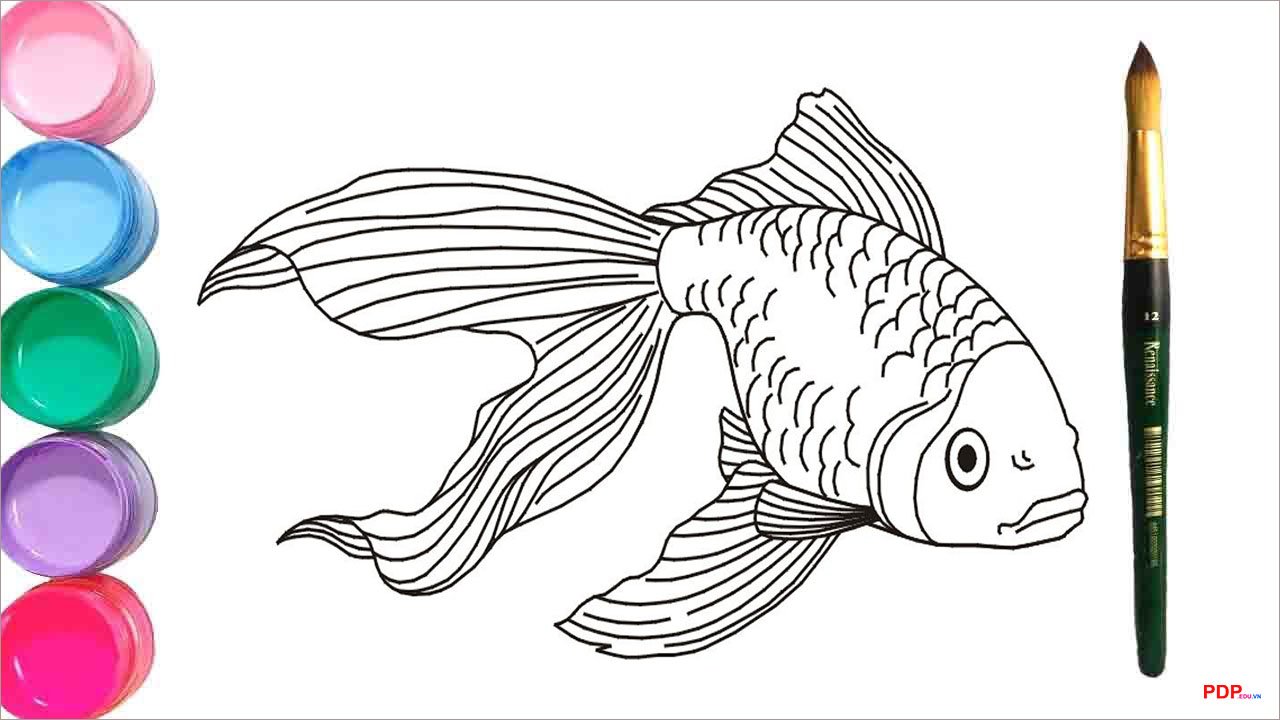 tranh to mau chu ca vang dep nhat