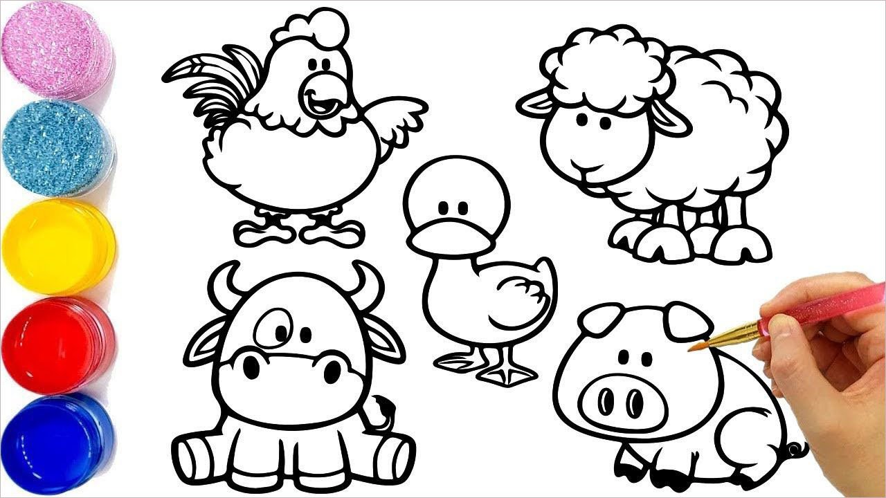 tranh to mau con vat dep nhat