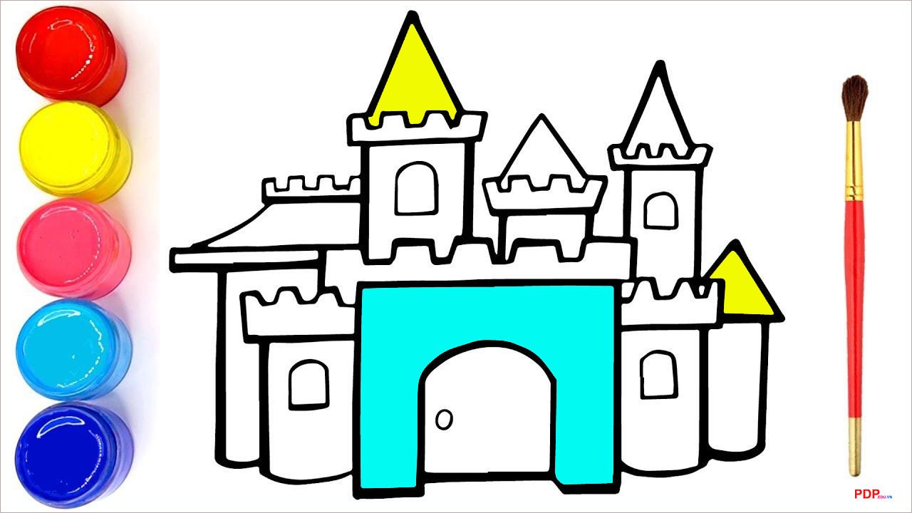 tranh to mau lau dai dep nhat