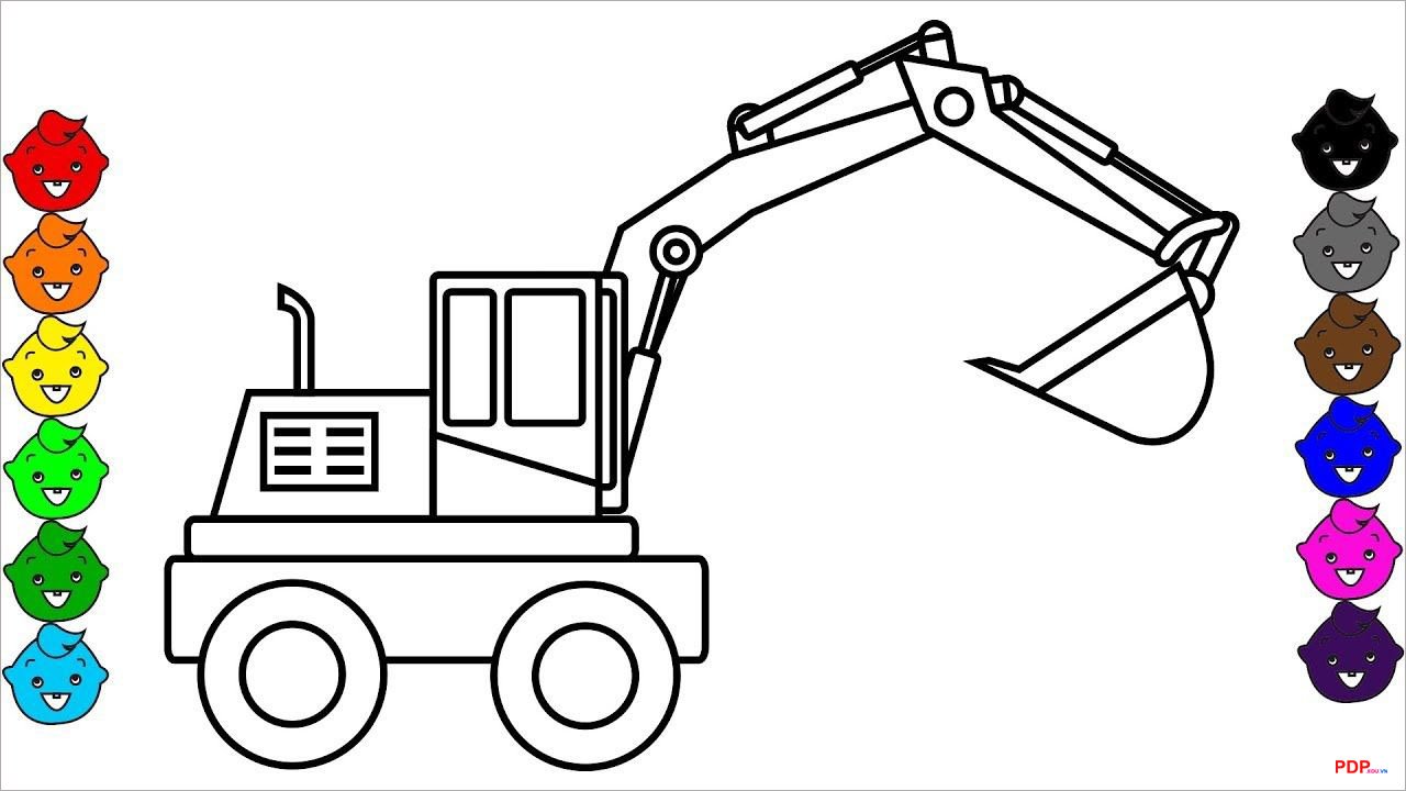 tranh to mau may xuc dep nhat