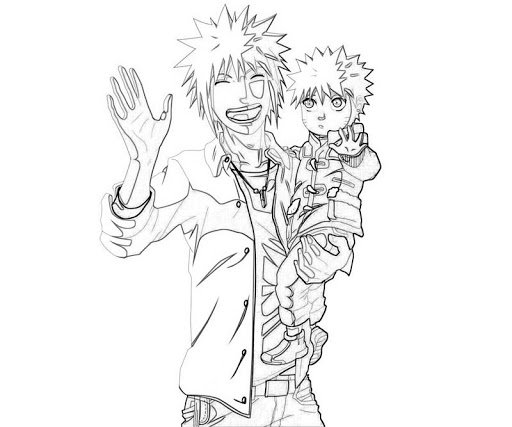 Tranh tô màu Naruto đẹp nhất cho bé tập tô (32)
