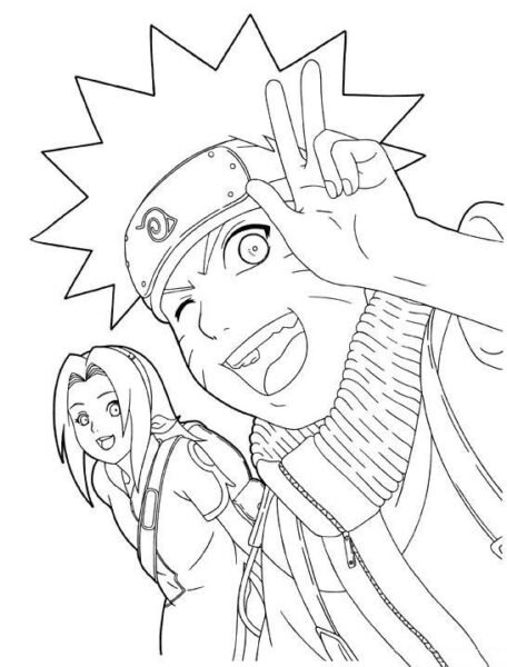 Tranh tô màu Naruto đẹp nhất cho bé tập tô (34)