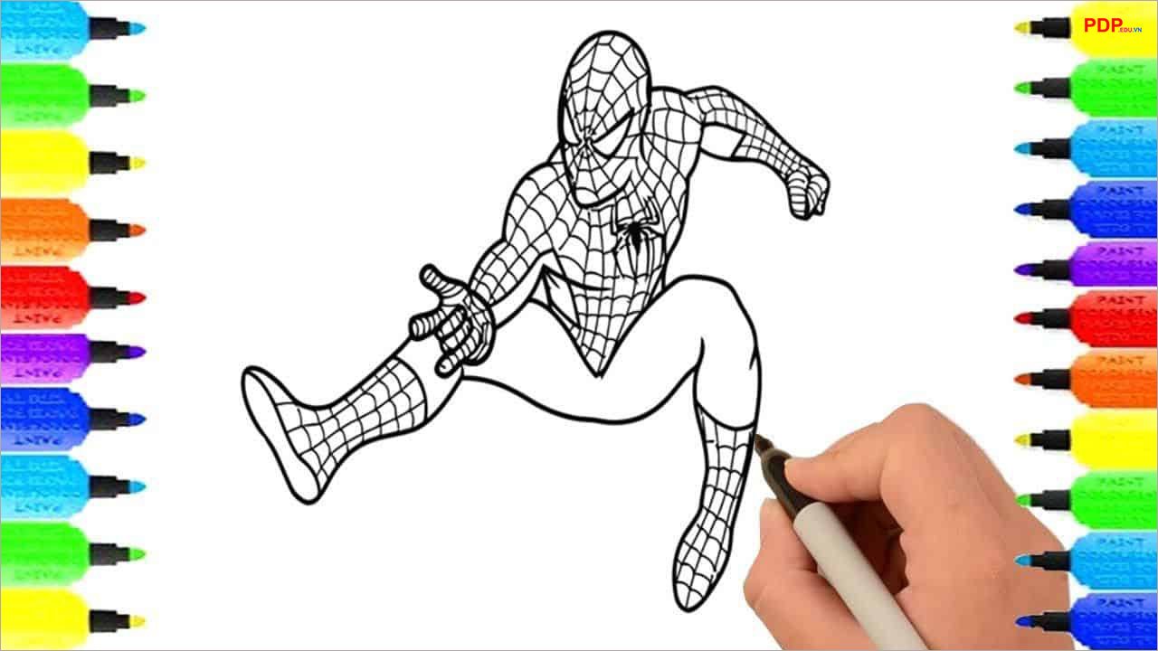 tranh to mau nguoi nhen dep nhat