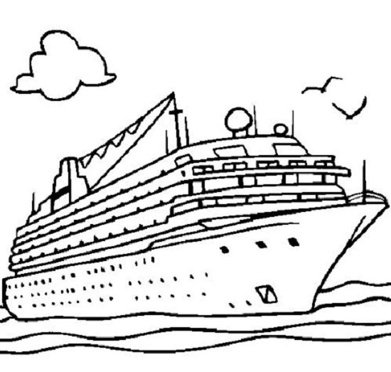 Tranh tô màu phương tiện giao thông