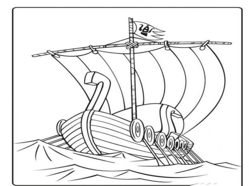 Tổng hợp các bức tranh tô màu tàu thuỷ đẹp nhất