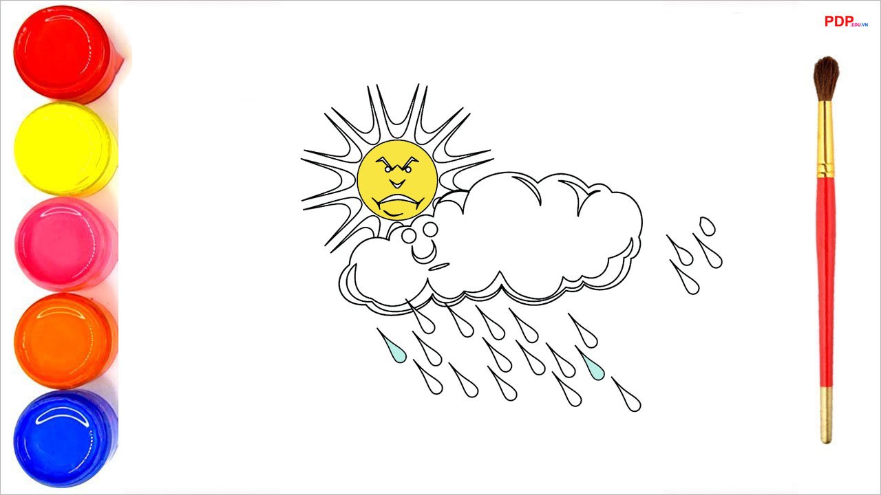 tranh to mau troi mua dep nhat