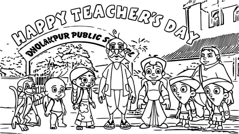 Tổng hợp các bức tranh tô màu 20-11 đẹp nhất