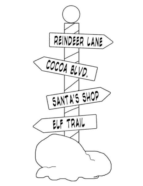 Tranh vẽ chưa tô màu biển báo giao thông cho bé tập tô (9)