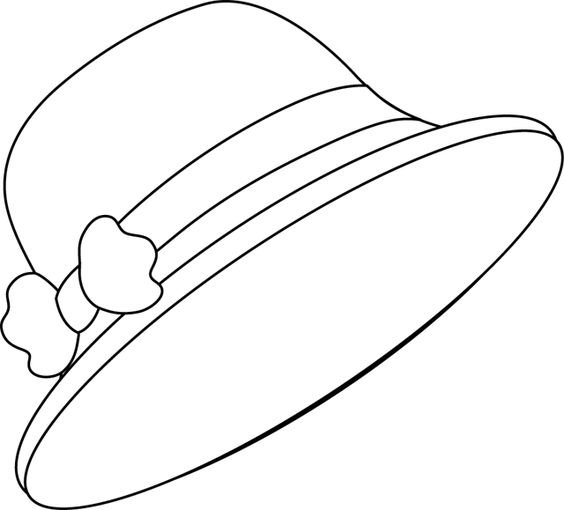 tranh-ve-chua-to-mau-cai-mu-de-thuong-cho-be-tap-to-5 Tranh vẽ chưa tô màu cái mũ dễ thương cho bé tập tô (5)