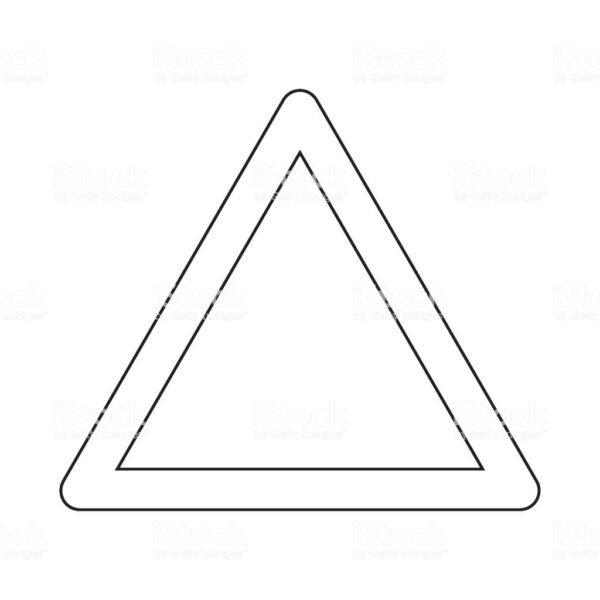 Tranh vẽ đen trắng biển báo giao thông cho bé tô màu (2)