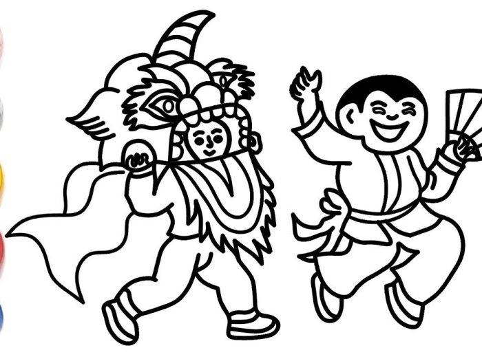 Tranh vẽ đen trắng cho bé 7 tuổi tô màu (2)