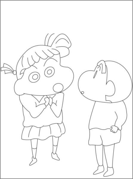 tranh-ve-den-trang-shin-cau-be-but-chi-dep-nhat-cho-be-to-mau-1-446x600-1 Tổng hợp các bức tranh tô màu cậu bé bút chì Shin