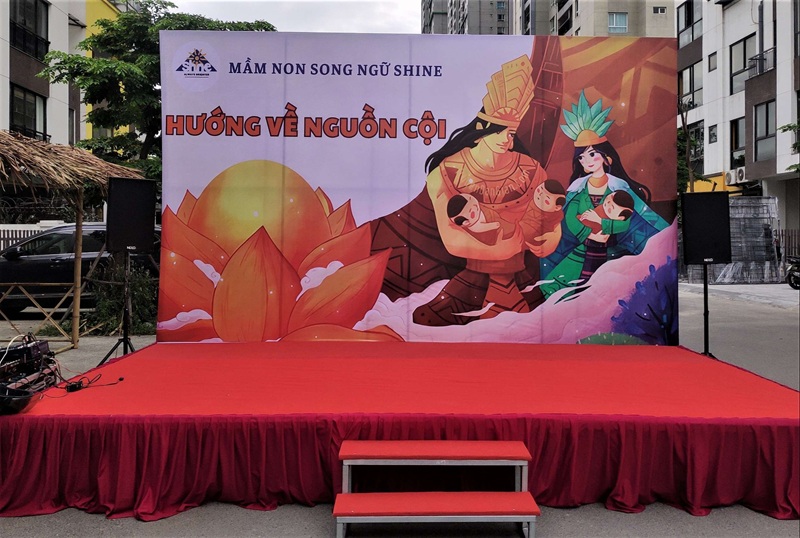 Thi công backdrop thi cong backdrop 4