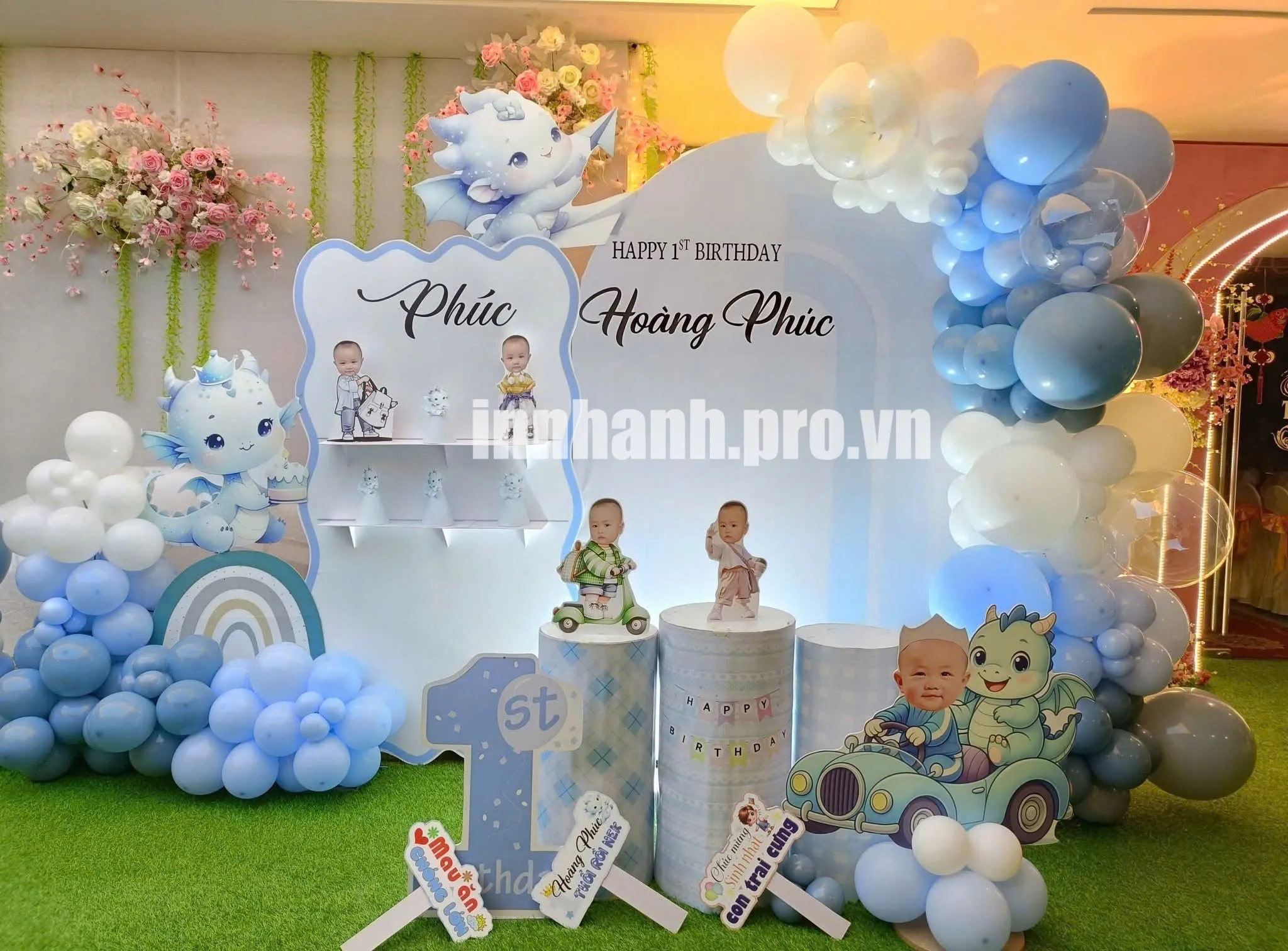 trang tri sinh nhat 7