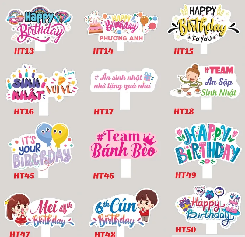 50+ mẫu hashtag cầm tay sinh nhật đẹp, độc đáo & sáng tạo nhất Dù là tiệc sinh nhật cho bé, tuổi teen hay người lớn, một chiếc hashtag cầm tay thiết kế riêng sẽ làm không gian thêm sống động và ấn tượng