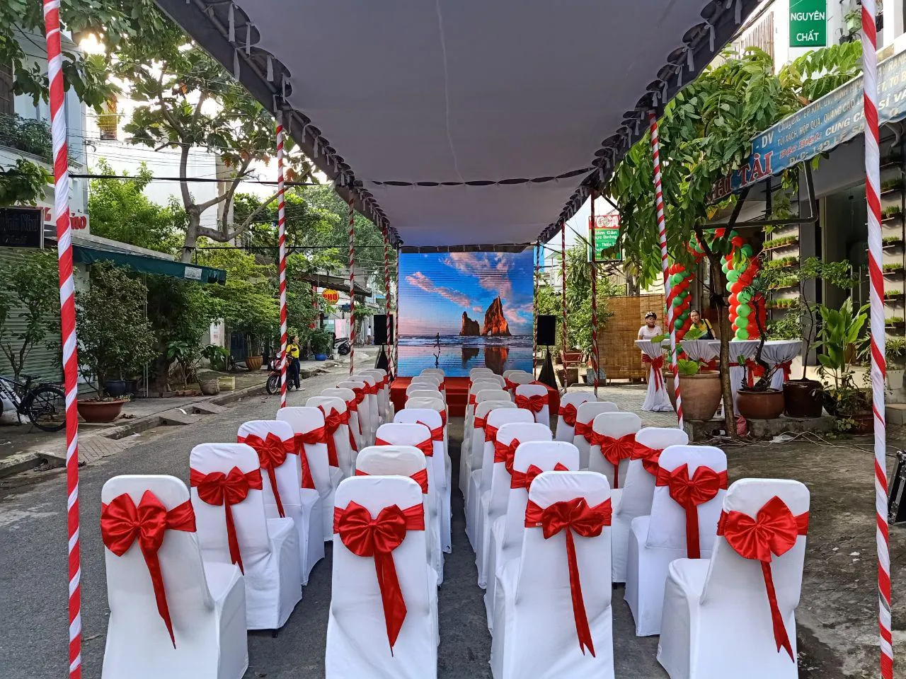 Cho Thuê Bàn Ghế Tiệc thôi nôi bé tại Q7 – phong cách pastel