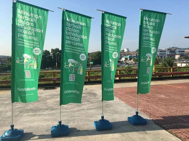 In Cờ Vải Vải Polyester