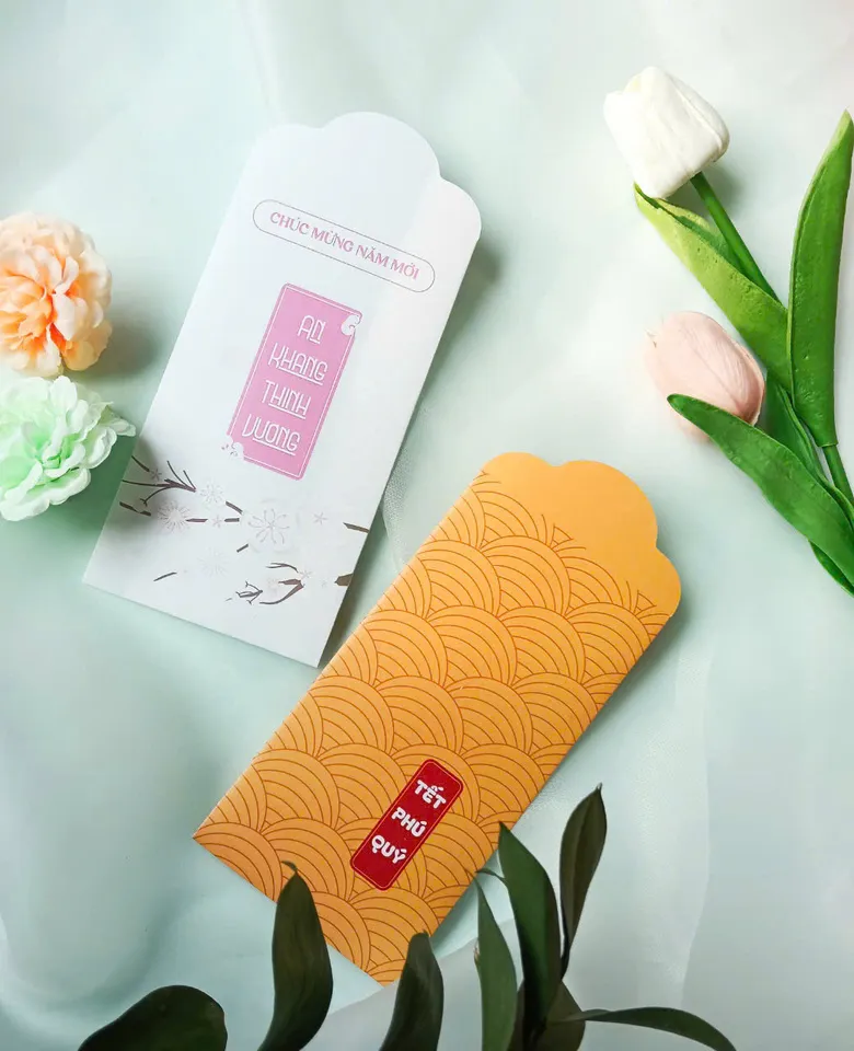 Bộ mẫu bao lì xì Tết 2026 ấn tượng tại In Nhanh Pro