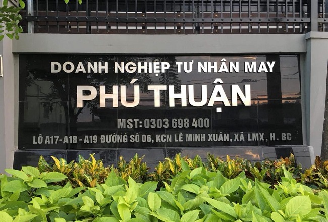 Bảng Hiệu Đá Hoa Cương Gắn Chữ Inox Đẹp, Sang Trọng