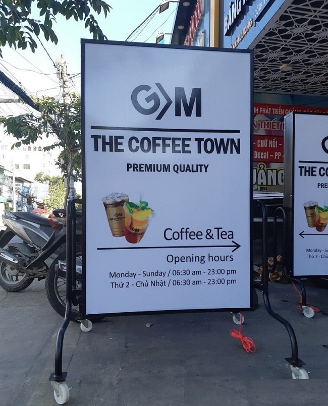 bang-quang-cao-dung-khung-sat-hiflex bảng quảng cáo khung sắt hiflex đứng