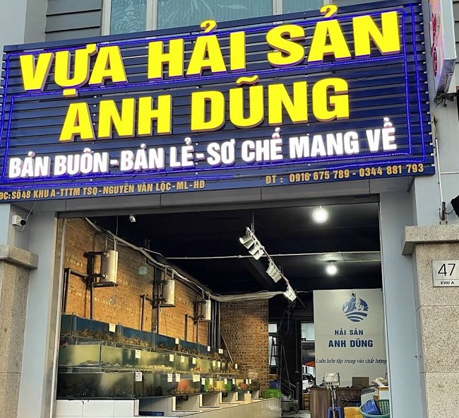 Mẫu Biển Quảng Cáo Hải Sản Tươi Sống, Khô Đẹp - Rẻ